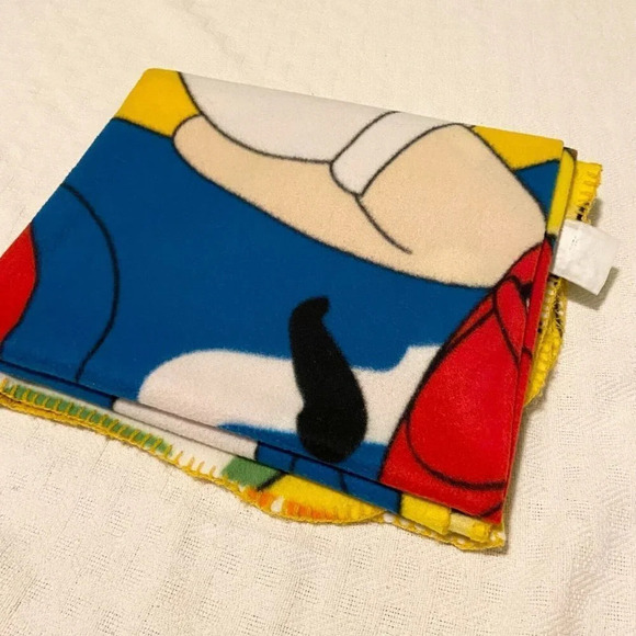 2014 M&M World Fleece Throw Blanket Candy Chocolate 58x49 Inch - Picture 14 of 16